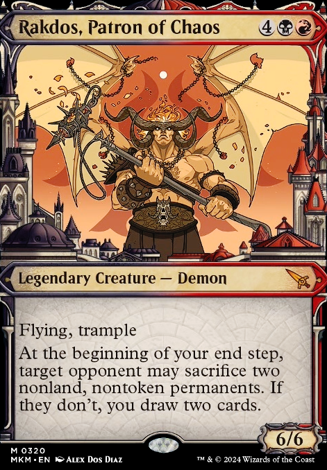 Featured card: Rakdos, Patron of Chaos