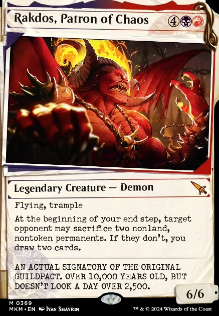 Rakdos, Patron of Chaos feature for Hell in a Cell (Busted Open)