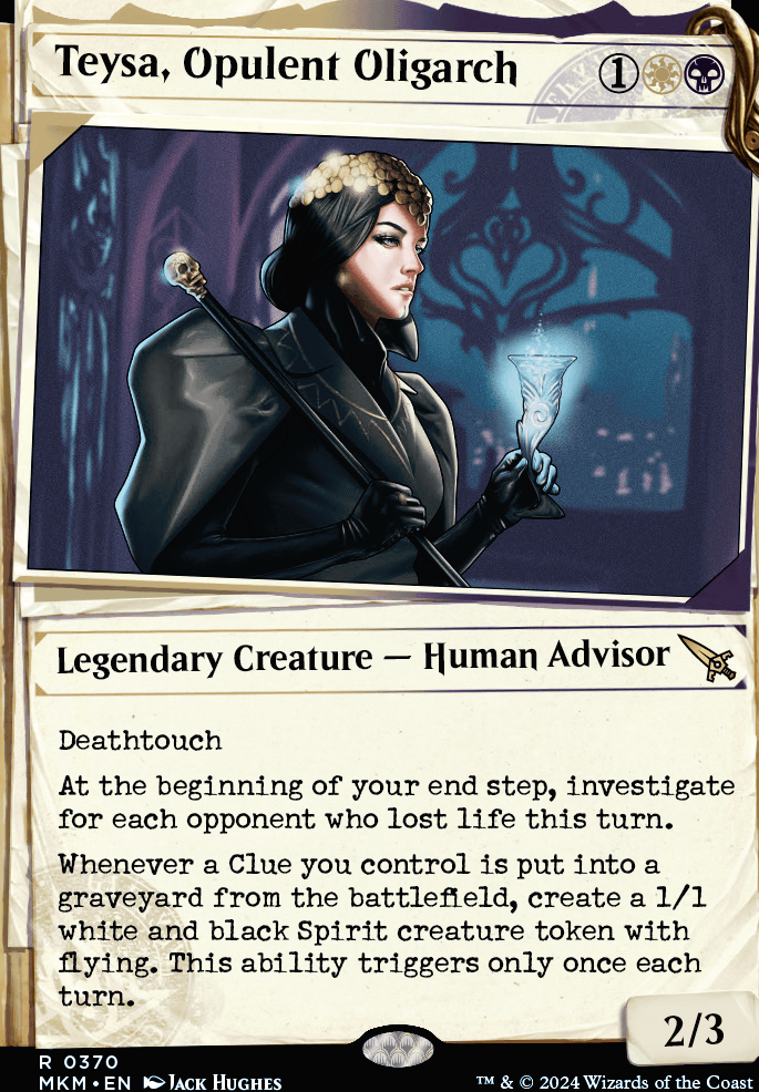 Featured card: Teysa, Opulent Oligarch