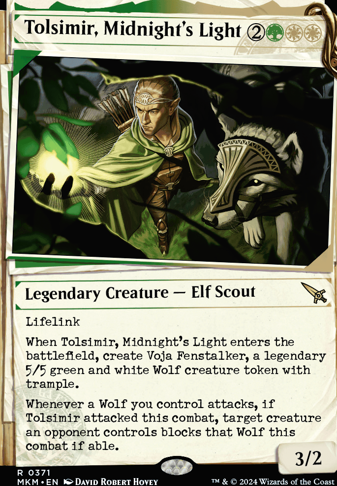 Commander: Tolsimir, Midnight's Light