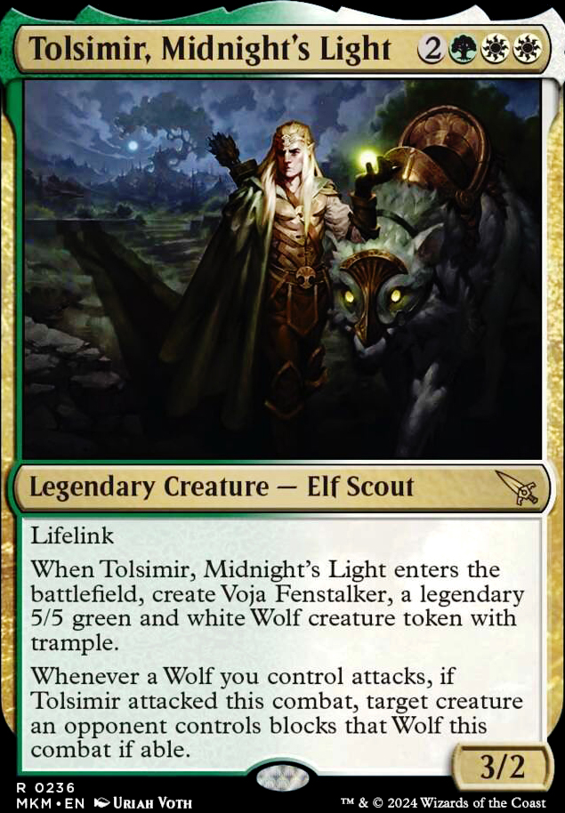 Featured card: Tolsimir, Midnight's Light