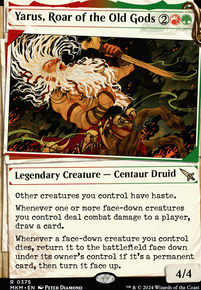 Commander: Yarus, Roar of the Old Gods