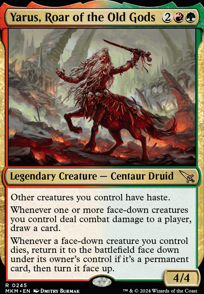 Commander: Yarus, Roar of the Old Gods