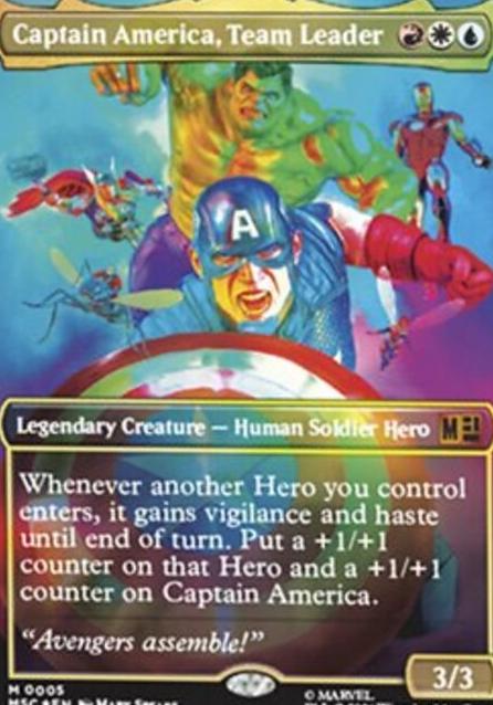 Captain America, Team Leader feature for Avengers Initiative