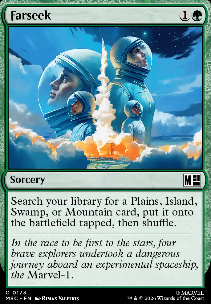 Farseek feature for Kiora, Sovereign of the Deep Laeyll