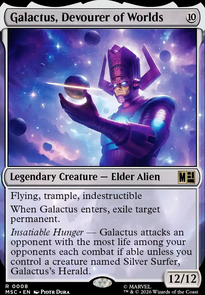 Galactus, Devourer of Worlds feature for Hungry Hungry Galactus's, Herald Edition