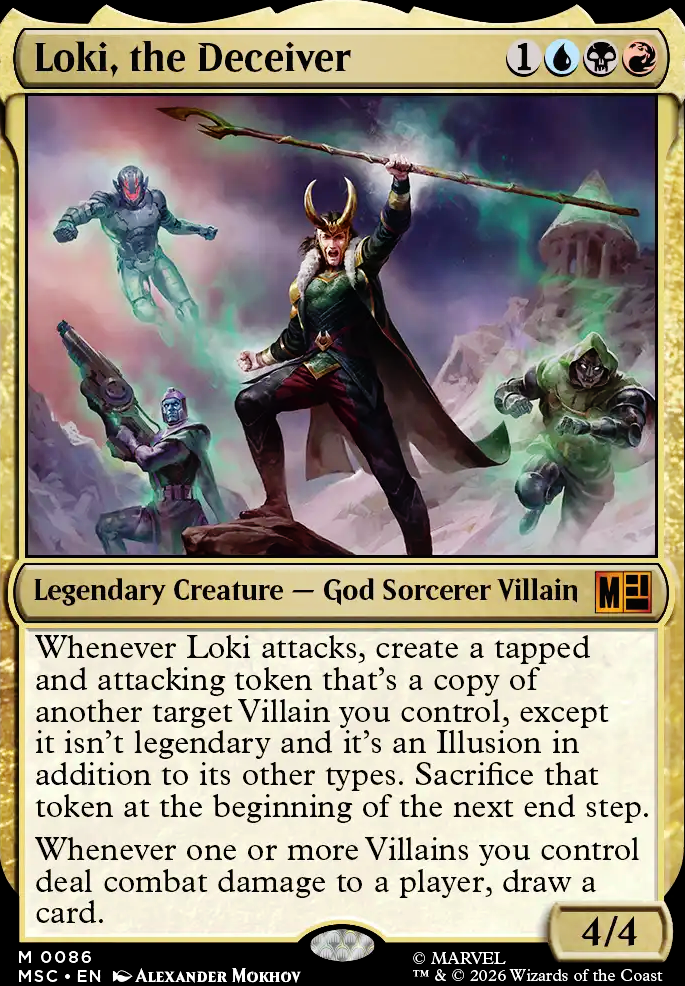 Loki, the Deceiver feature for Loki's Illusionary Force