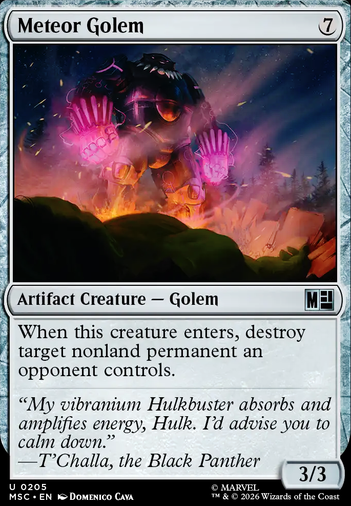 Meteor Golem