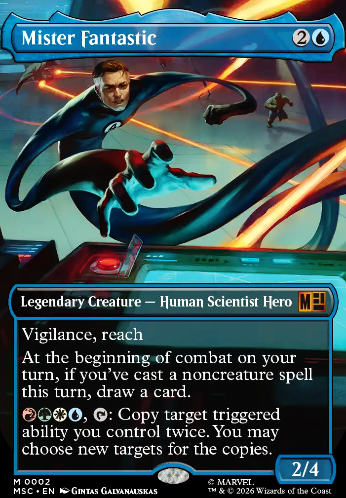 Mister Fantastic feature for Mister Fantastic's Elastic Rebound
