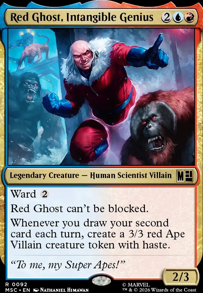 Red Ghost, Intangible Genius