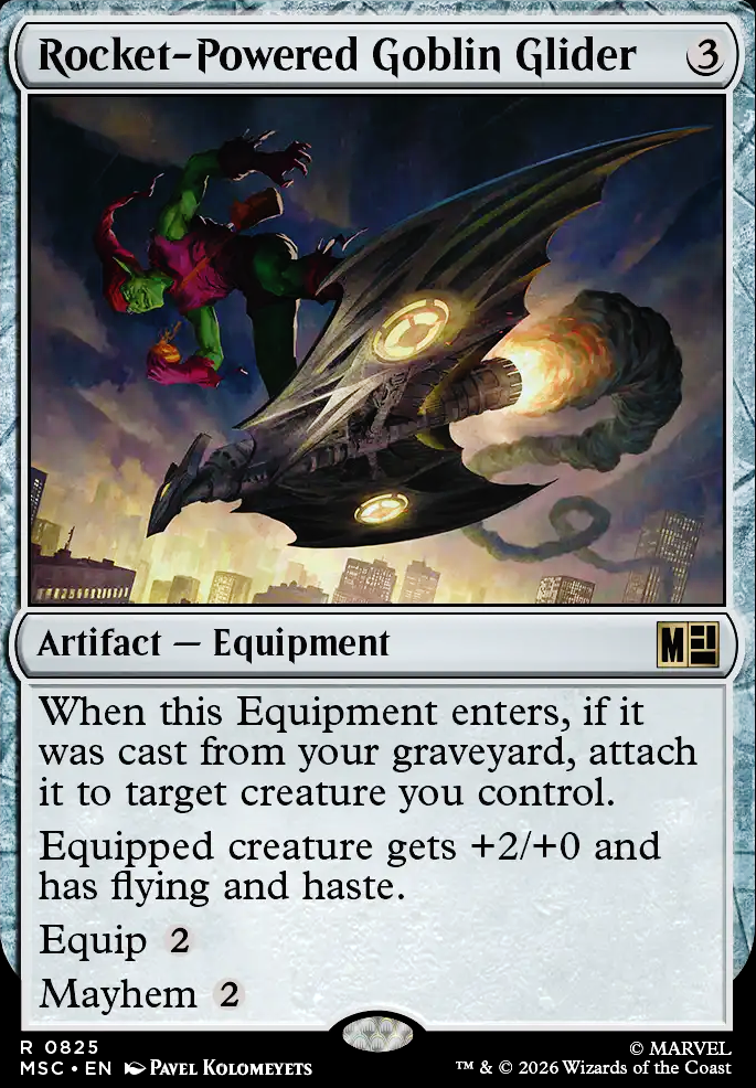 Rocket-Powered Goblin Glider