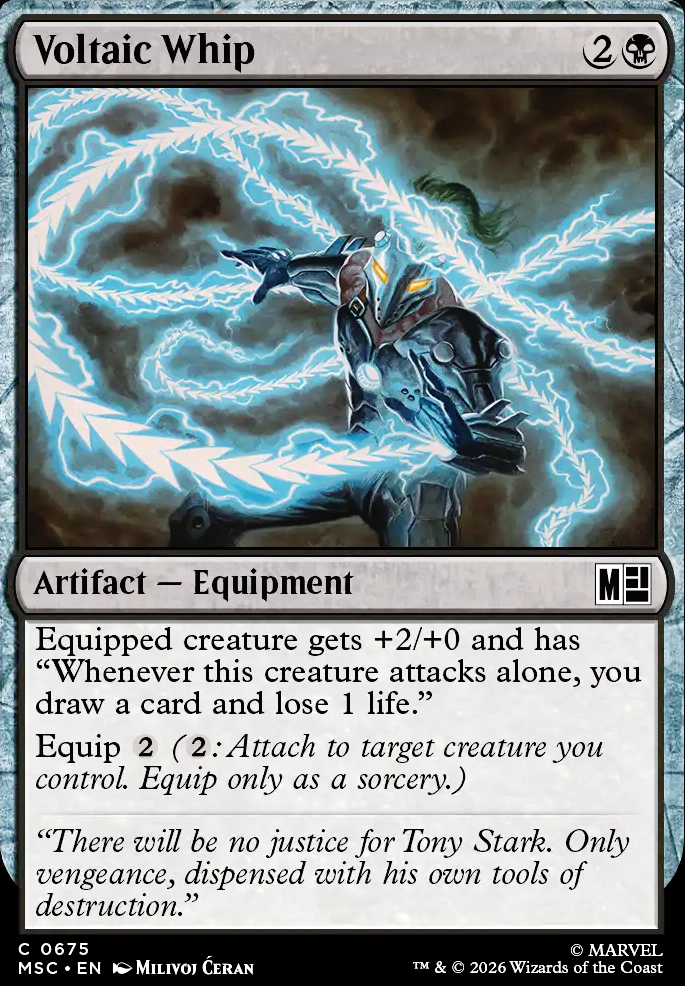 Voltaic Whip feature for The Vengeful Engineer