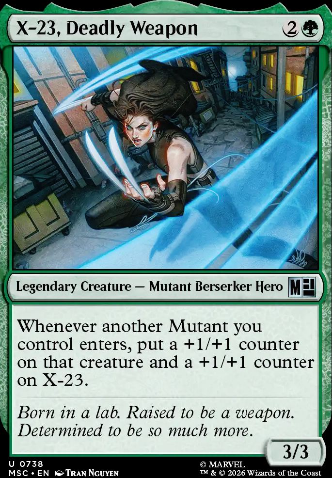 X-23, Deadly Weapon