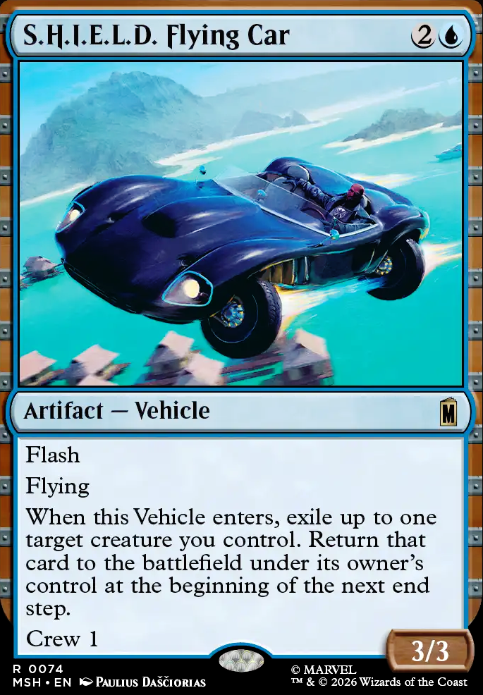 S.H.I.E.L.D. Flying Car