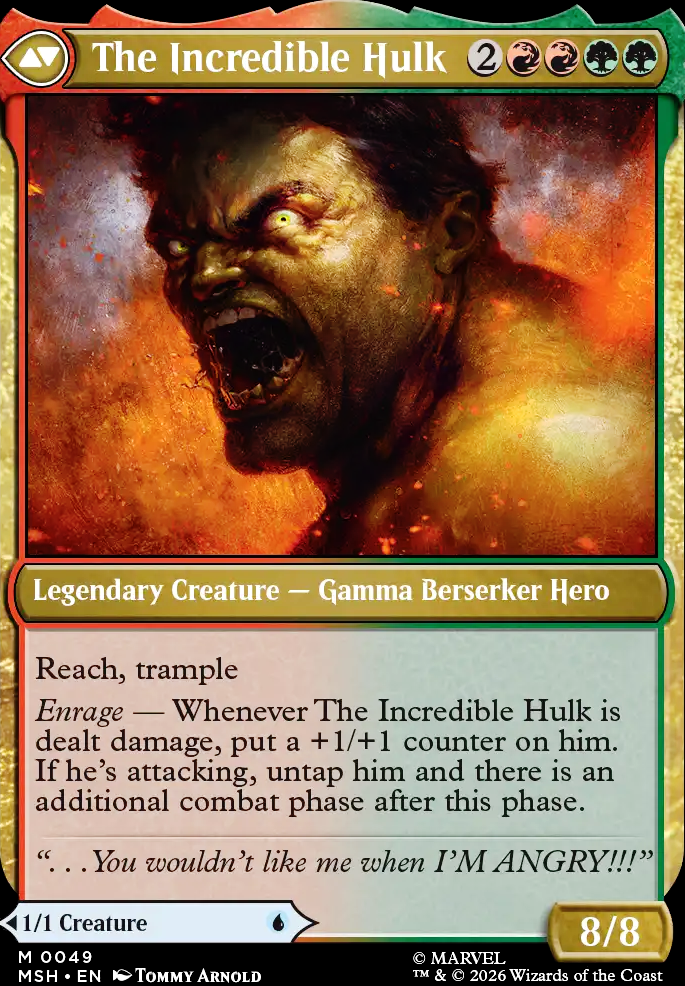 The Incredible Hulk feature for The Last Smashbender