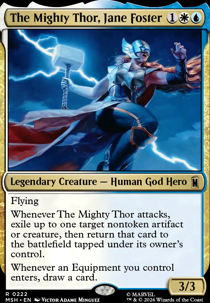 The Mighty Thor, Jane Foster feature for Standard - Esper Equipment