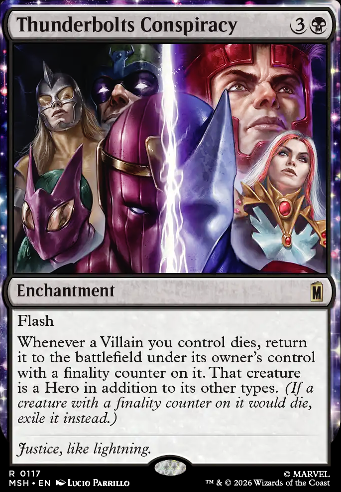 Thunderbolts Conspiracy feature for Build a Baron Workshop