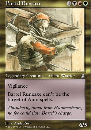 Commander: Bartel Runeaxe