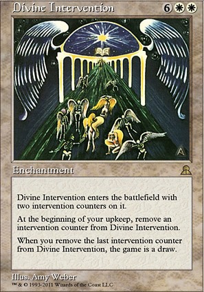 MTG Combo: Divine Intervention + Greater Auramancy + Solitary