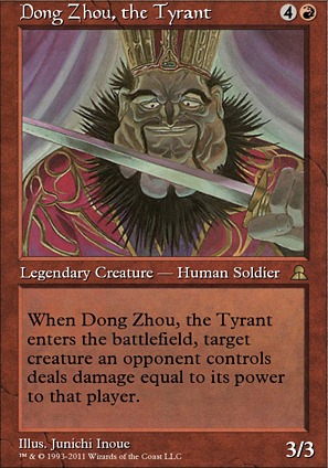 Featured card: Dong Zhou, the Tyrant