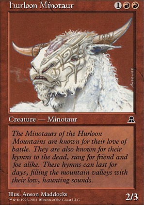 Featured card: Hurloon Minotaur