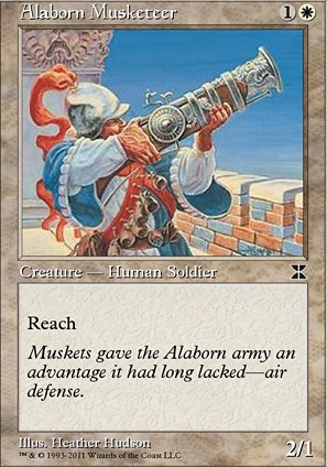 Featured card: Alaborn Musketeer