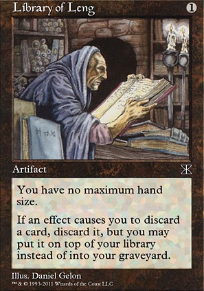 Featured card: Library of Leng