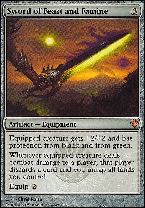 Featured card: Sword of Feast and Famine