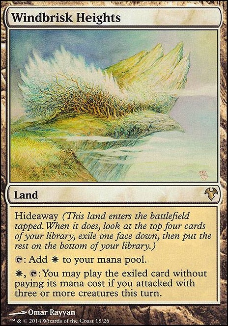 Windbrisk Heights feature for The Elven Planeswalk (Rhys EDH)