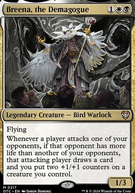 Breena, the Demagogue feature for Bloody Silverquills | Breena EDH (Primer!)