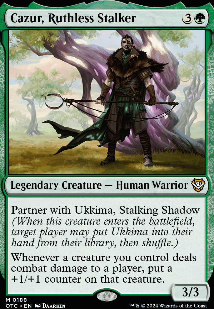 Featured card: Cazur, Ruthless Stalker