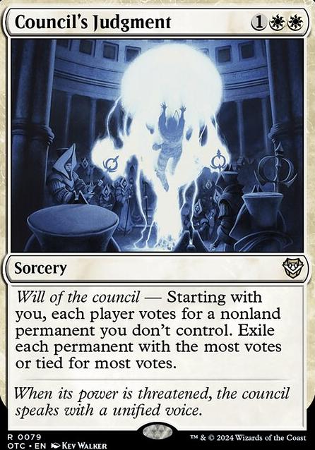 Featured card: Council's Judgment