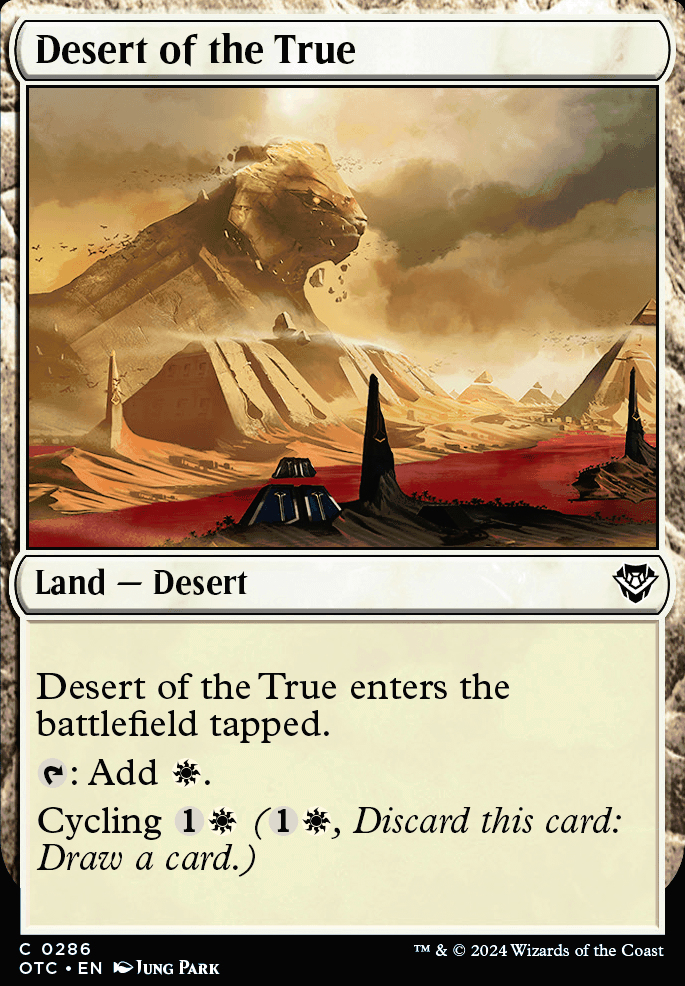 Featured card: Desert of the True