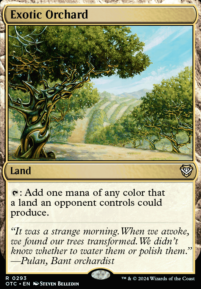 Exotic Orchard feature for Oloro EDH