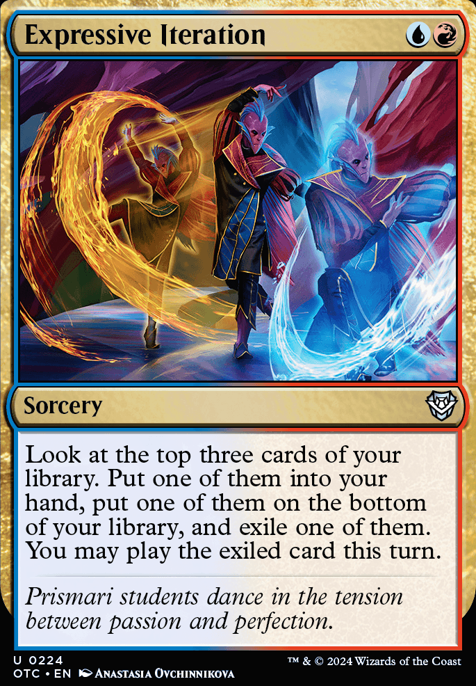 Expressive Iteration feature for Izzet a PyroMidrangeThing?