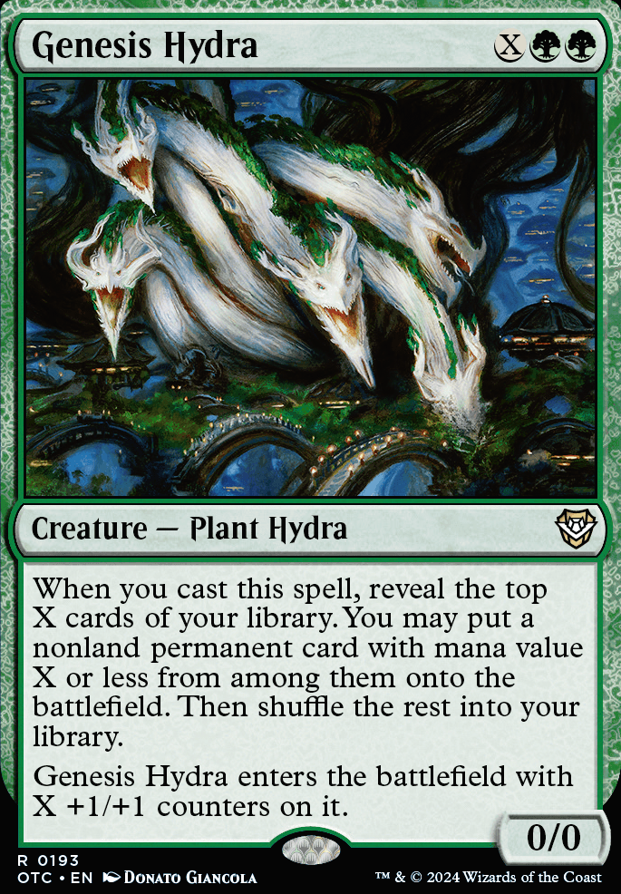 Genesis Hydra feature for Get a Clue (token)