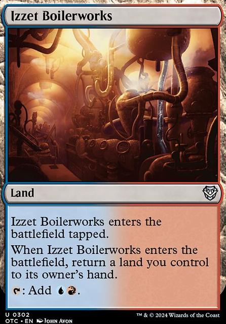 Izzet Boilerworks feature for Put the W in wild