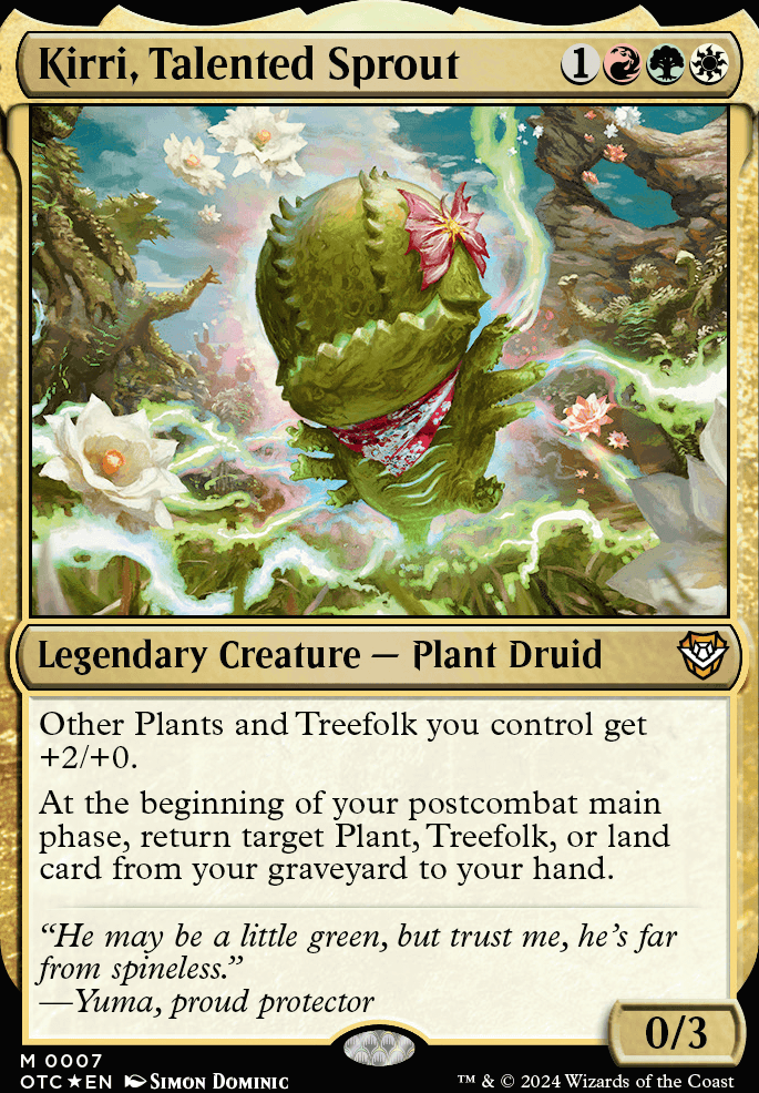 Kirri, Talented Sprout feature for dragons lands and plants