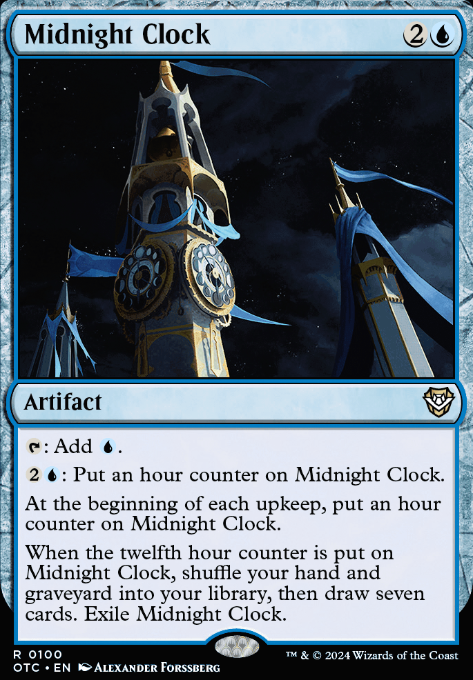 Midnight Clock feature for Foretelling Curses