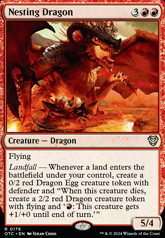 Featured card: Nesting Dragon
