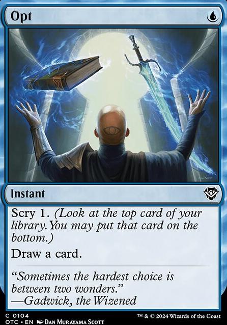 Featured card: Opt