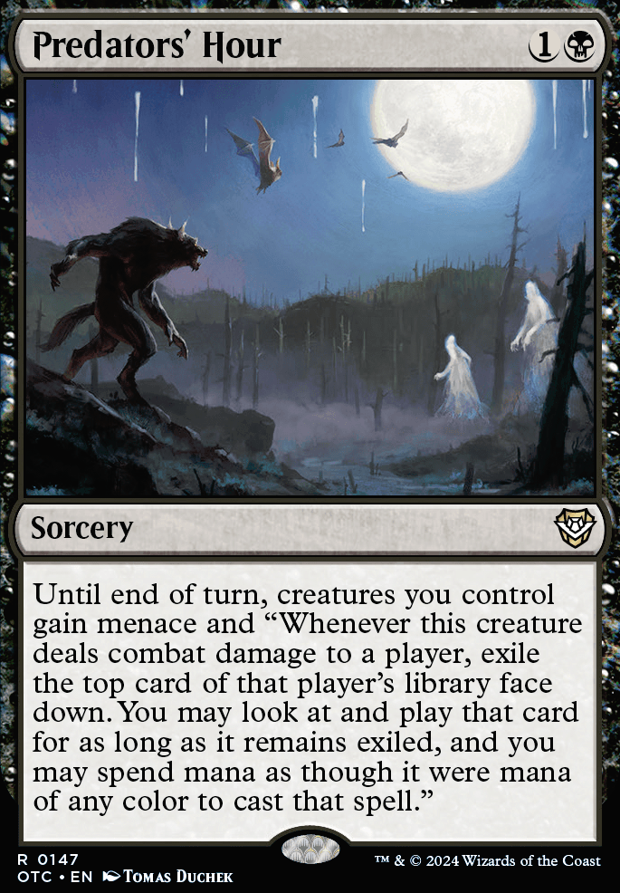 Predators' Hour feature for Kindred Theme Rule 0