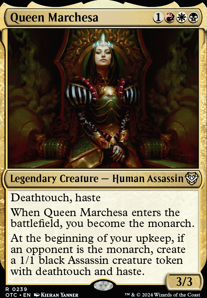 Queen Marchesa feature for All Conspiracy Cards