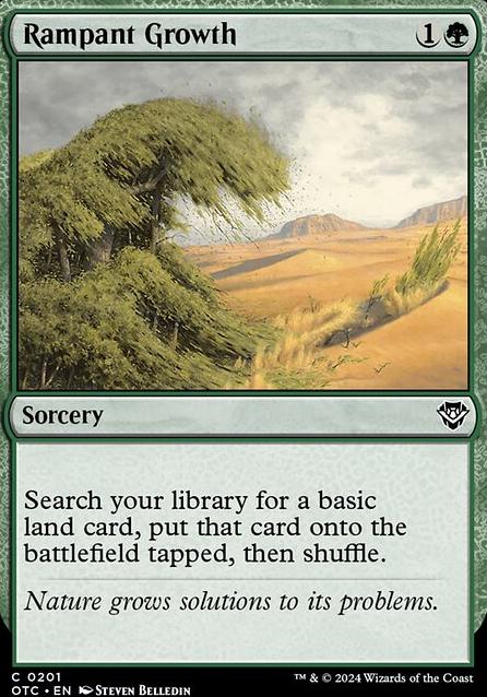Rampant Growth feature for Lands and Tokens