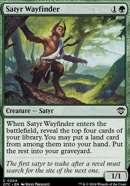 Satyr Wayfinder feature for Black/Green Monstrousity