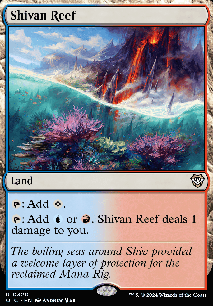 Shivan Reef feature for Pako Enchantments Seeker