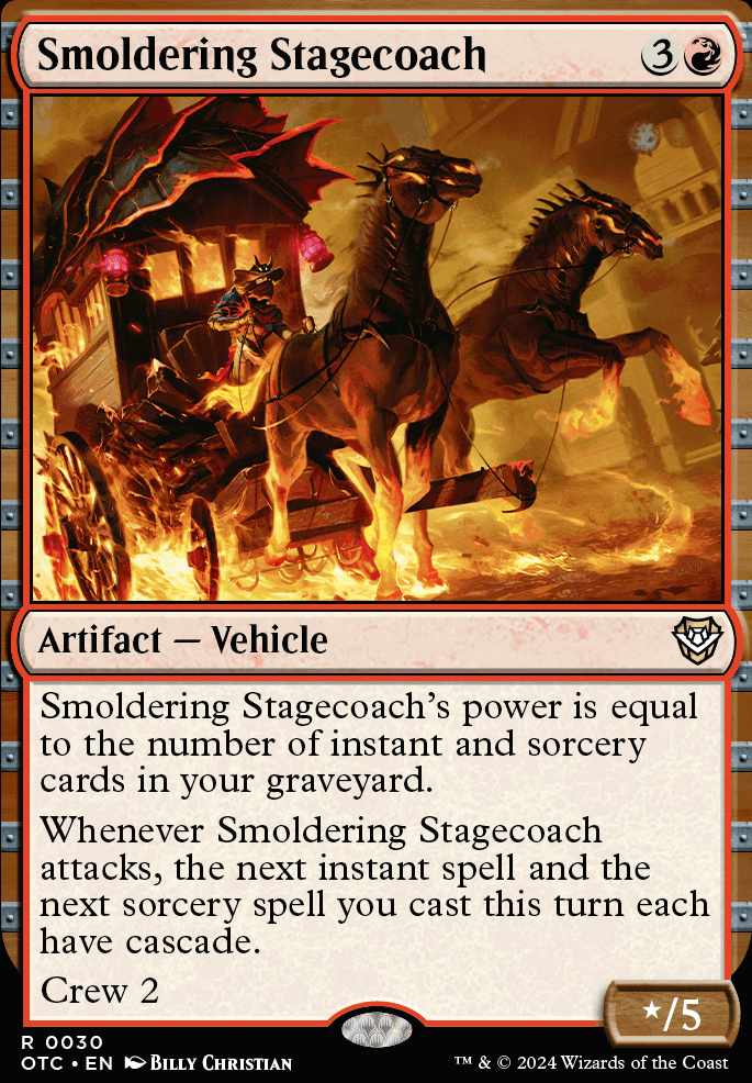 Smoldering Stagecoach