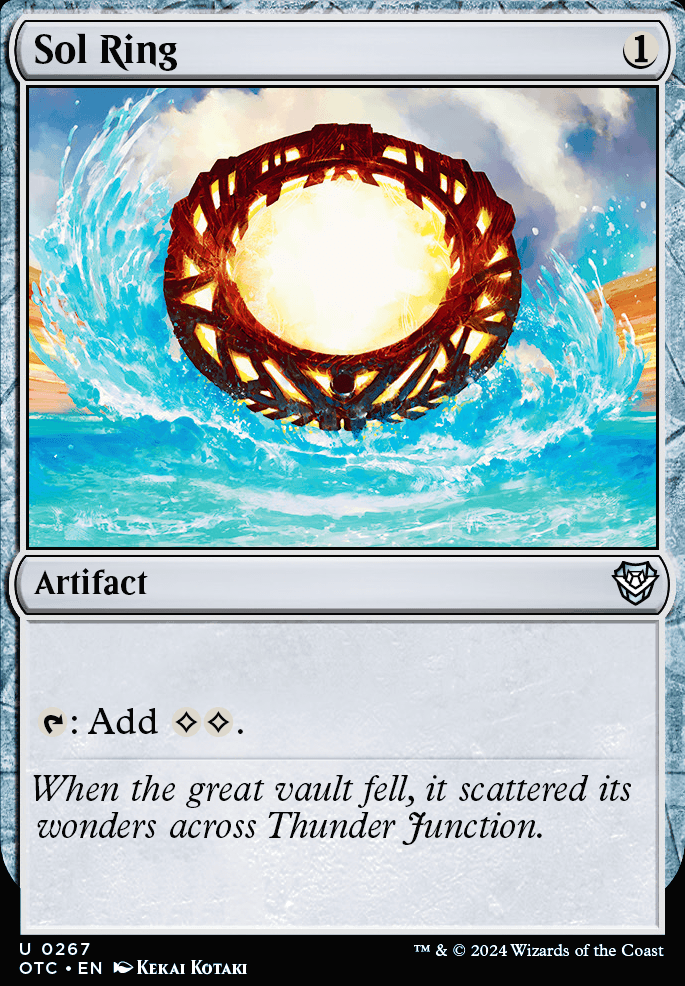 Sol Ring feature for Siona Cheap Combo Commander