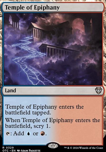 Temple of Epiphany feature for Grixis Amass