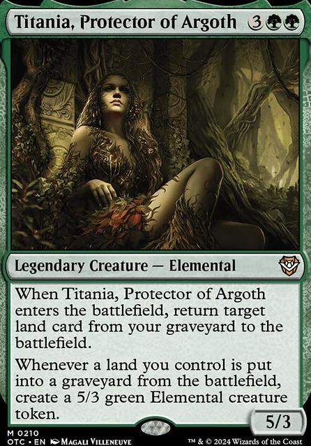 Titania, Protector of Argoth feature for Earth, Woods, Leaves and a Little Bit of Stompy